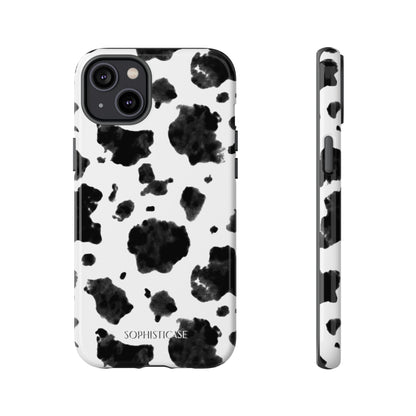 Holy Cow in Black - iPhone Case