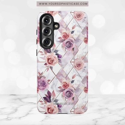 Royal Floral in Blush Manor - Tough Phone Case