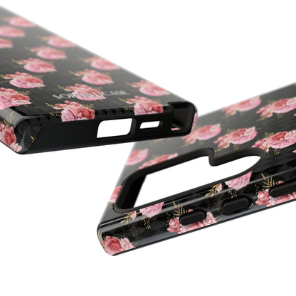 Rose Diamond Romance in Vivienne - Tough Phone Case