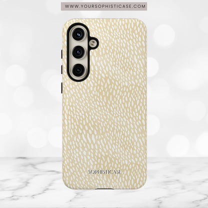 Oh Deer! in Neutral Beige- Tough Phone Case