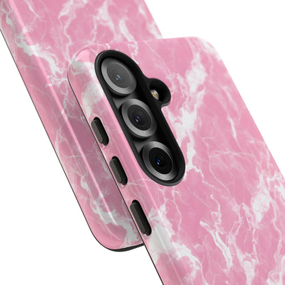 Marble Crush in Pink - Tough Phone Case