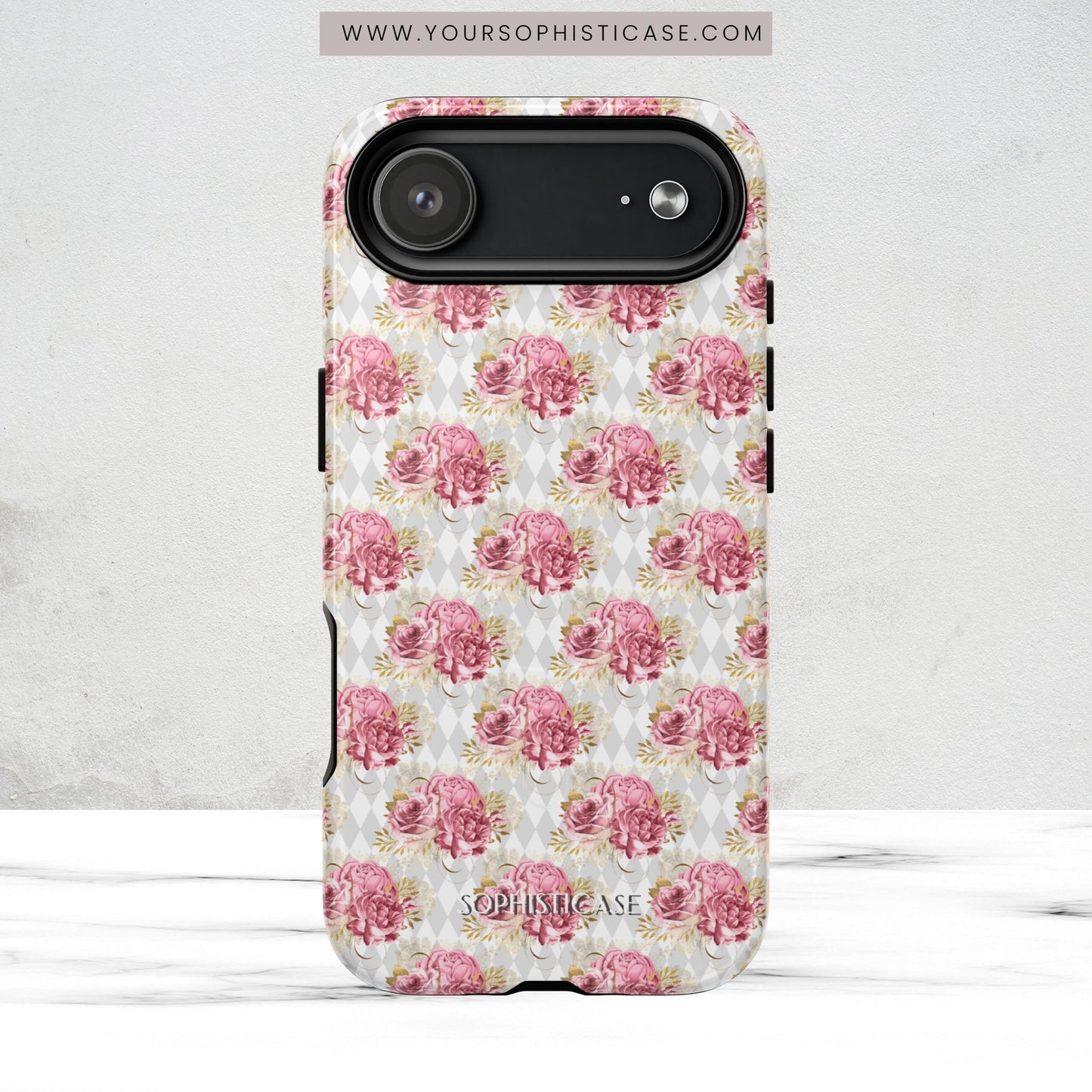 Rose Diamond Romance in Colette - Magsafe Case