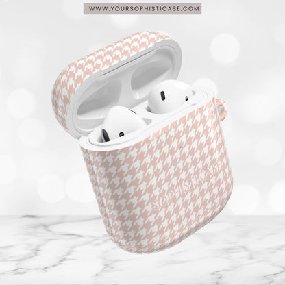 AirPod Cases - Houndstooth in Neutral
