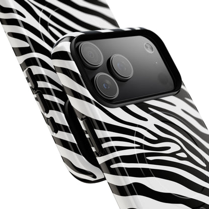 Dark Thoughts in Urban Zebra - iPhone Magsafe Case