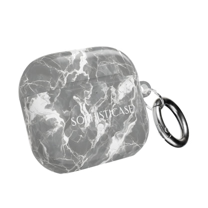 AirPod Cases - Marble Crush in Charcoal Grey