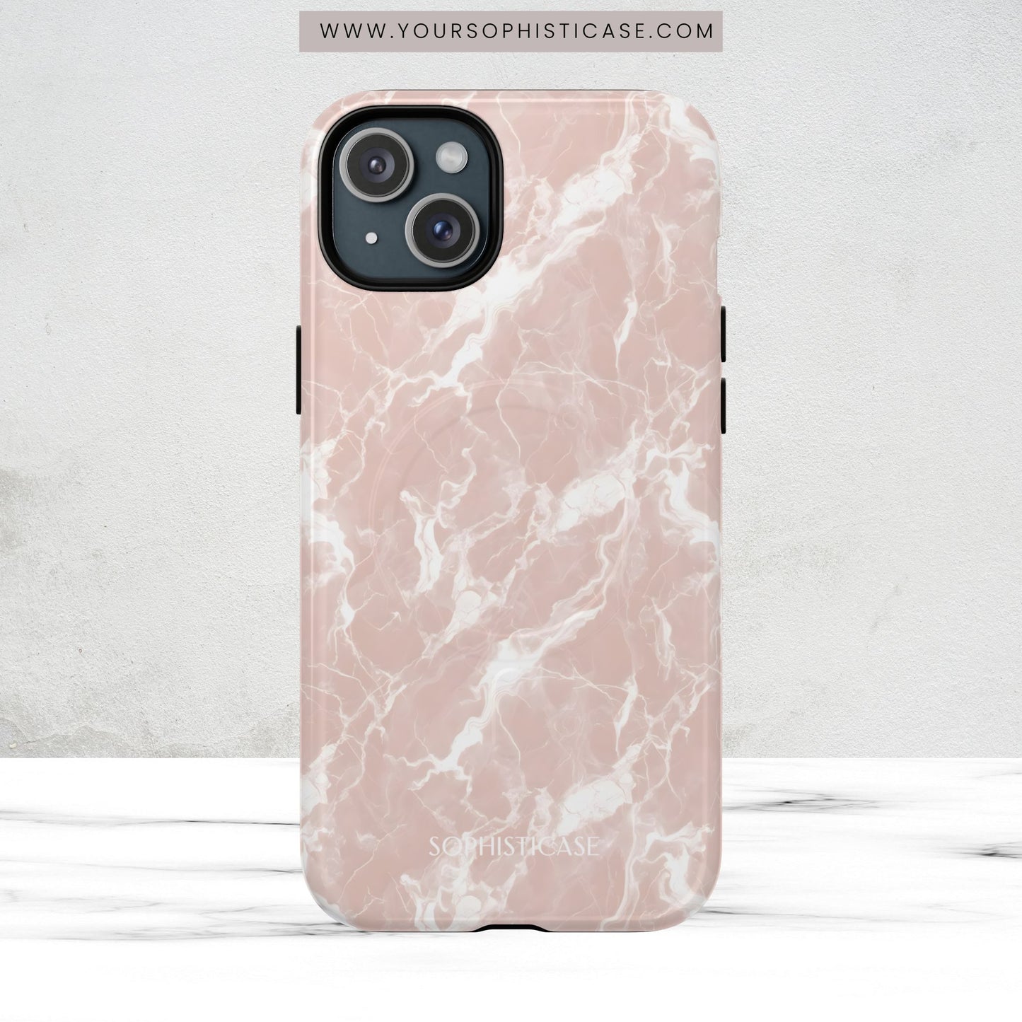 Marble Crush in Beige - Magsafe Case
