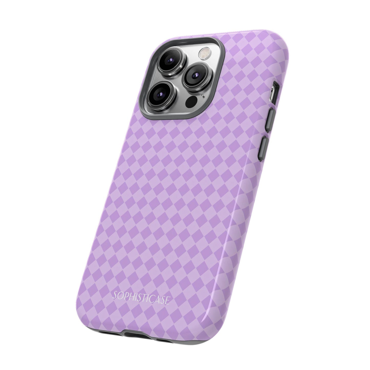 Diamond Diva in Pastel Purple - iPhone Case