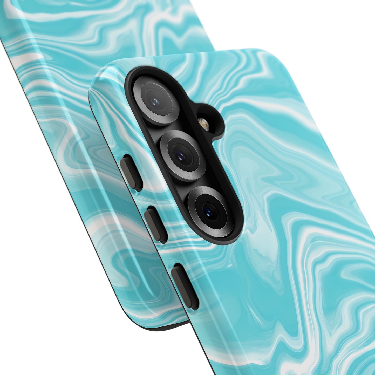 Liquid Dreams in Aqua - Tough Phone Case
