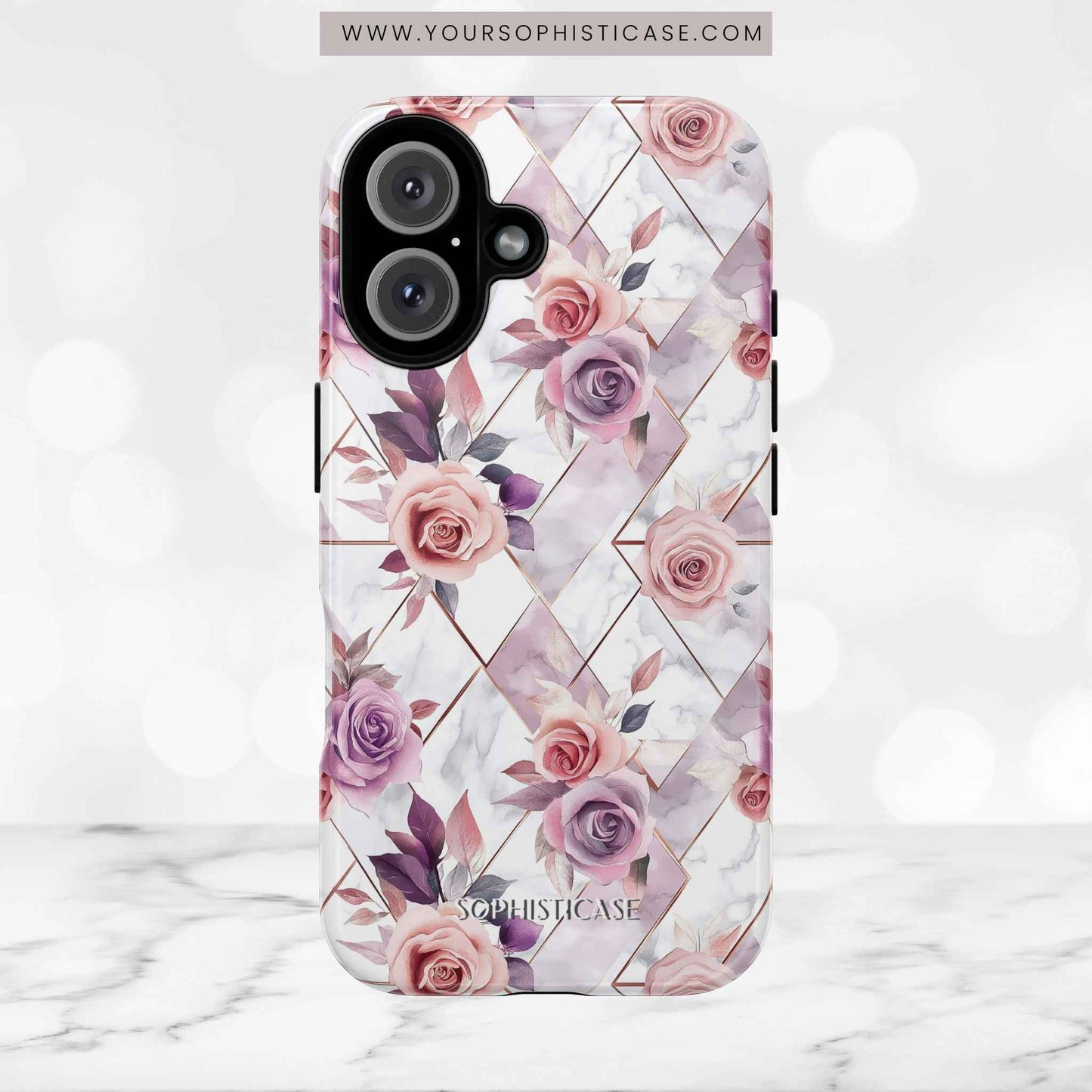 Royal Floral in Blush Manor - Tough Phone Case