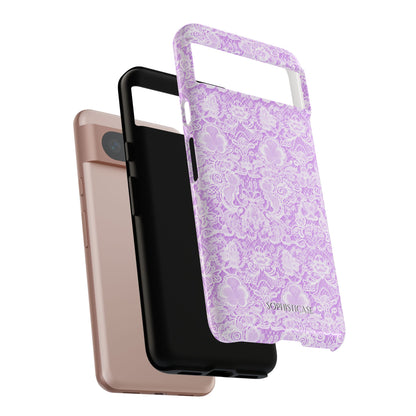 Luxe Lace in Purple - iPhone Case, Samsung Galaxy Case, Google Pixel Case