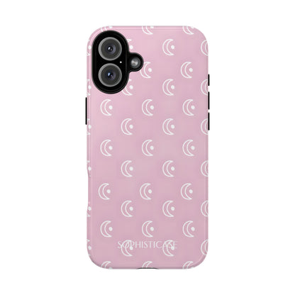 Moon Phase in Pink - Tough Phone Case for iPhone