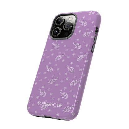 Turtle Island in Purple - Drop Proof iPhone Case