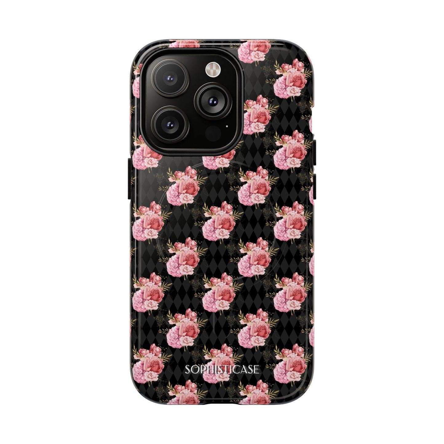 Rose Diamond Romance in Vivienne - Magsafe Phone Case