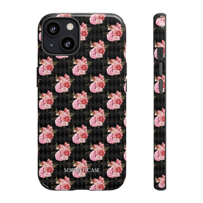 Rose Diamond Romance in Vivienne - iPhone Case