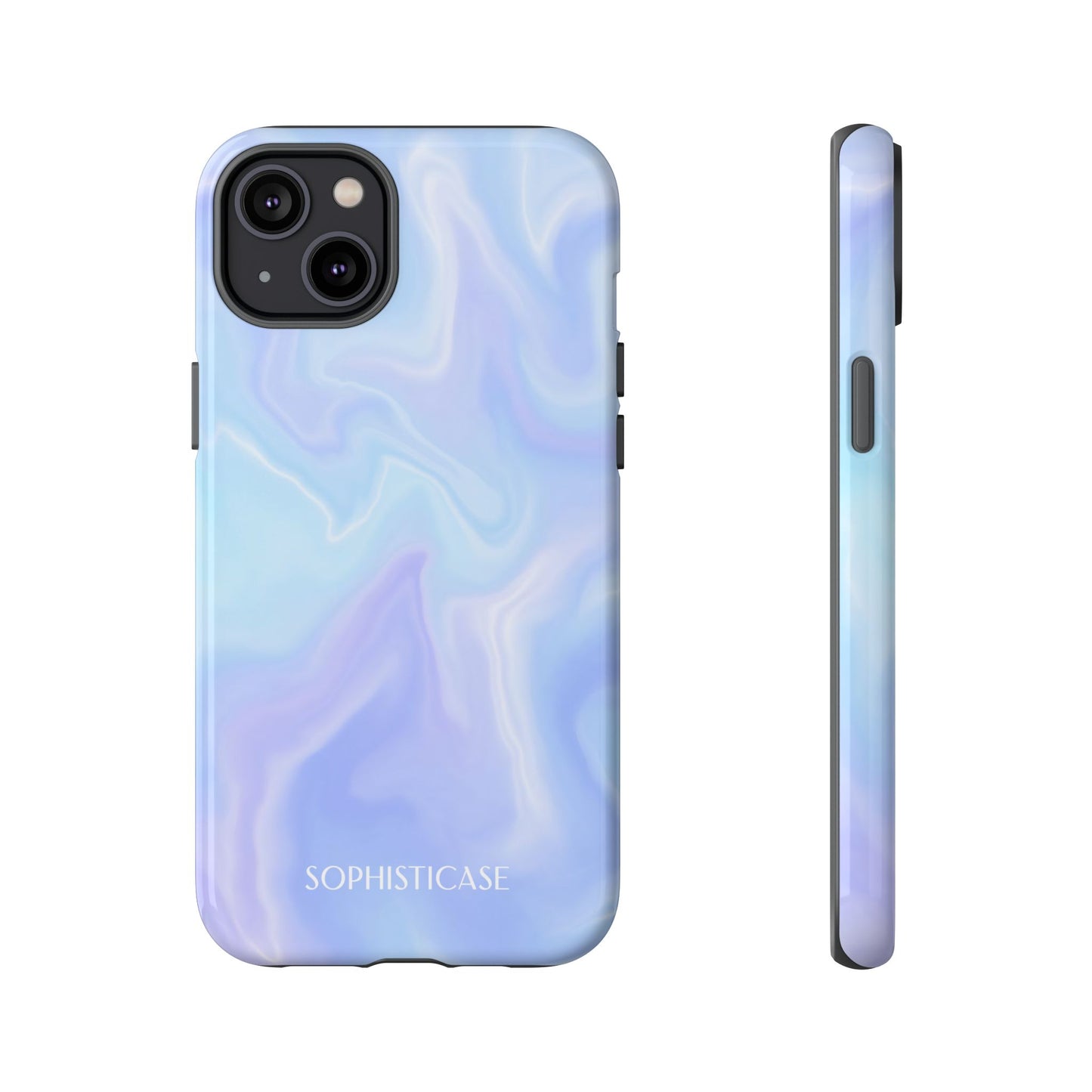 Liquid Magic in Blue Haze - iPhone Case