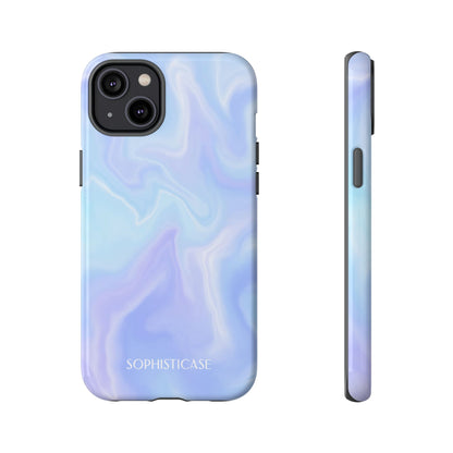Liquid Magic in Blue Haze - iPhone Case
