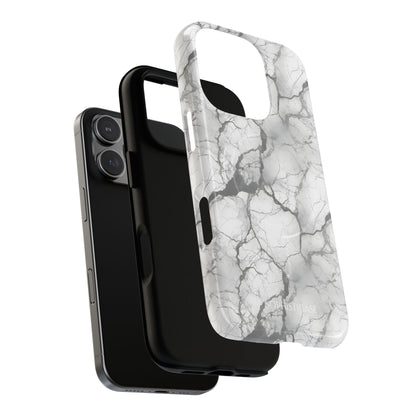 Marble Opulence in Charcoal Grey - Magsafe Case