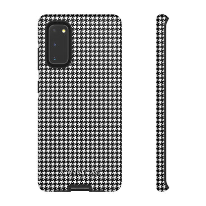 Tough Case - Houndstooth in Black