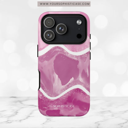 Serenity in Plum Purple - iPhone Case