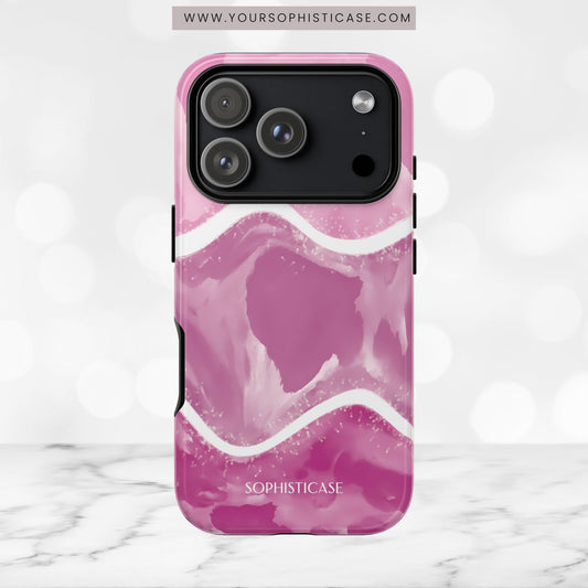 Serenity in Plum Purple - iPhone Case