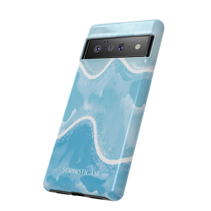 Serenity in Blue - Drop Proof Phone Case for iPhone, Samsung Galaxy and Google Pixel