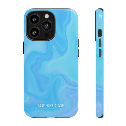 Liquid Magic in Blue - Drop Proof Phone Case for iPhone