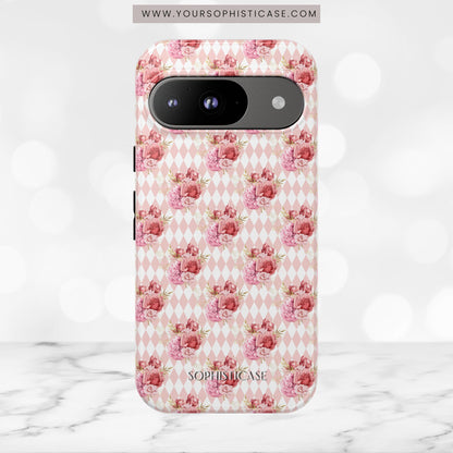Rose Diamond Romance in Juliette - Tough Phone Case