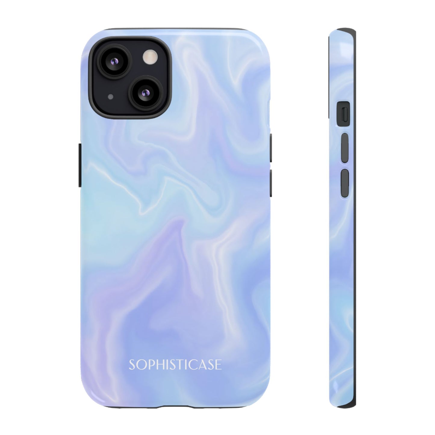 Liquid Magic in Blue Haze - iPhone Case