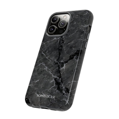 Marble Opulence in Black - iPhone Case, Samsung Galaxy Case, Google Pixel Case