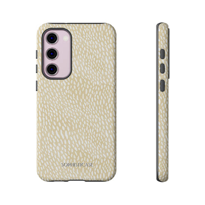Oh Deer! in Neutral Beige- Tough Phone Case