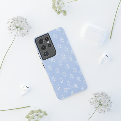 Moon Phase in Baby Blue - Tough Phone Case for Samsung Galaxy