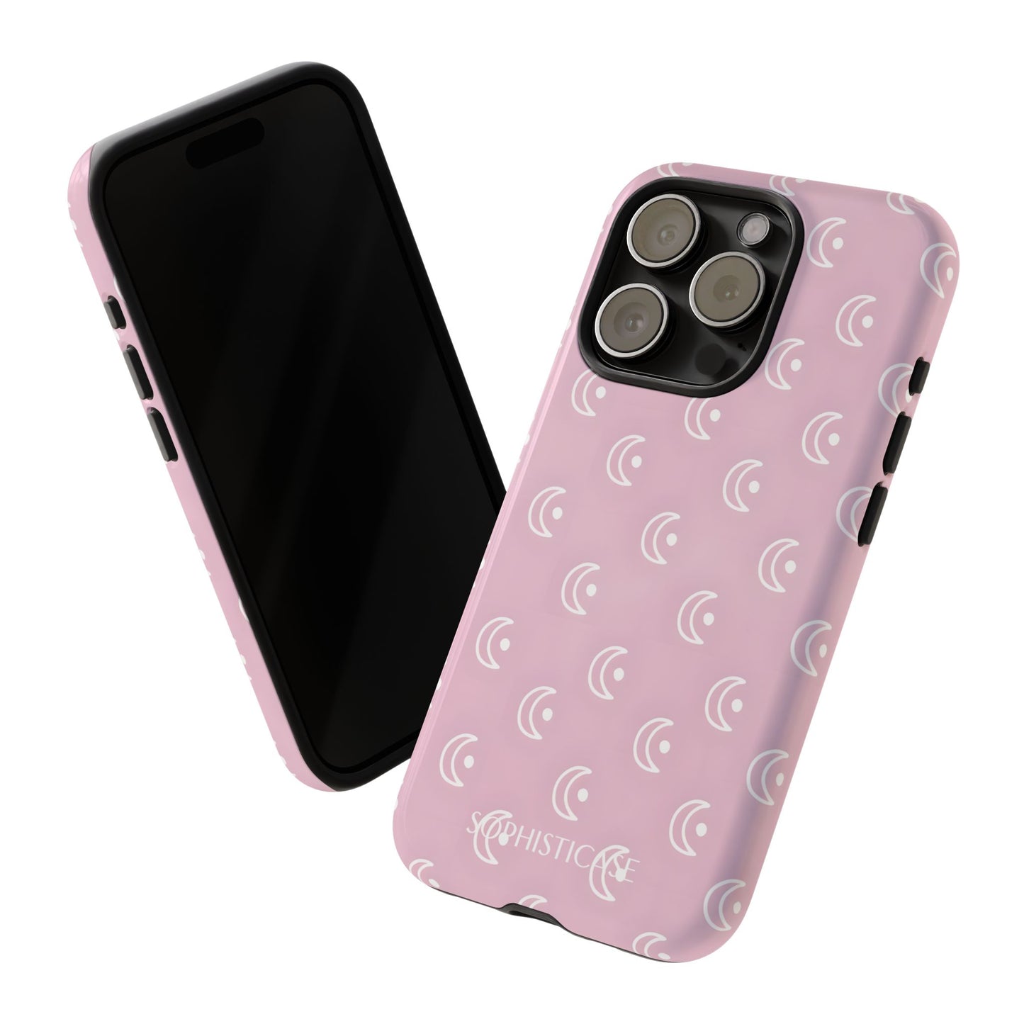 Moon Phase in Pink - Tough Phone Case for iPhone