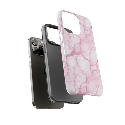 Marble Opulence in Pink - Tough Phone Case