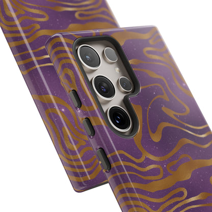 Cosmic Zebra in Purple - iPhone Case, Samsung Galaxy Case, Google Pixel Case