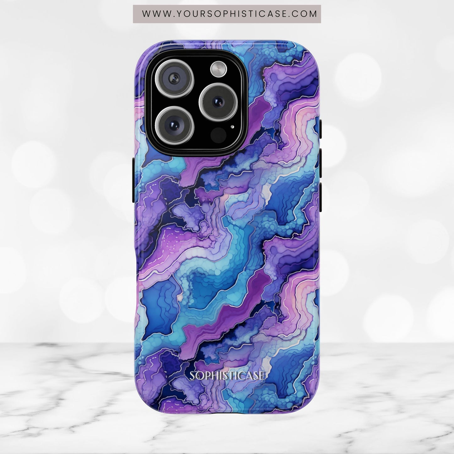 Nightstone in Indigo Tide - iPhone Case, Samsung Galaxy Case, Google Pixel Case