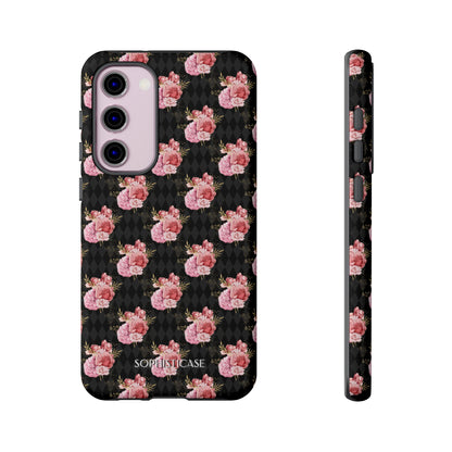 Rose Diamond Romance in Vivienne - Tough Phone Case