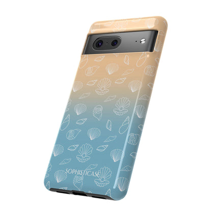 Seashell Society in Sandy Shore - iPhone Case, Samsung Galaxy Case, Google Pixel Case