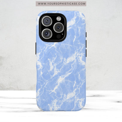 Marble Crush in Blue - Magsafe Case