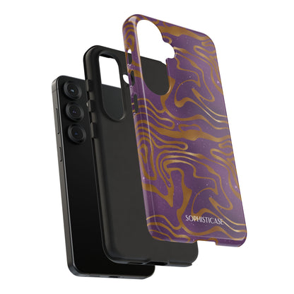 Cosmic Zebra in Purple - iPhone Case, Samsung Galaxy Case, Google Pixel Case