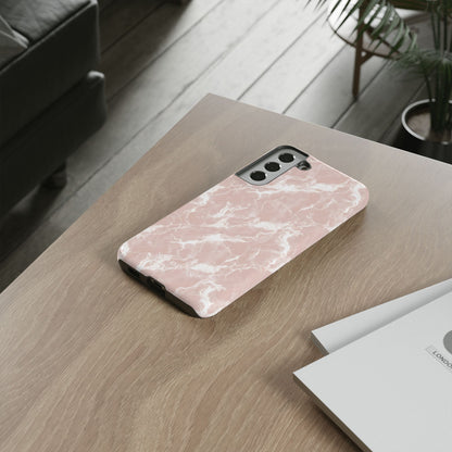 Marble Crush in Neutral Beige - Tough Phone Case