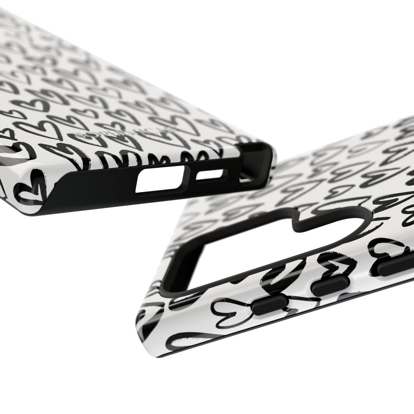 Dark Thoughts in Urban Heart - Tough Phone Case