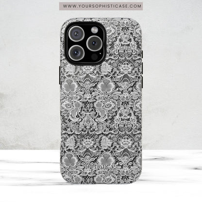 Luxe Lace in Black - Magsafe Case