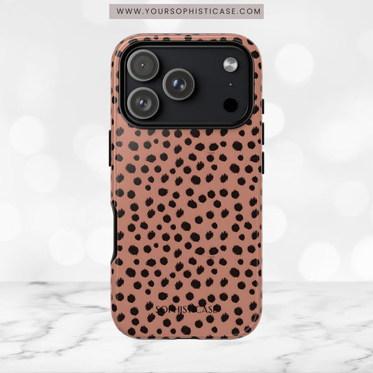 Cheetahs and Liars in Brown - iPhone Case
