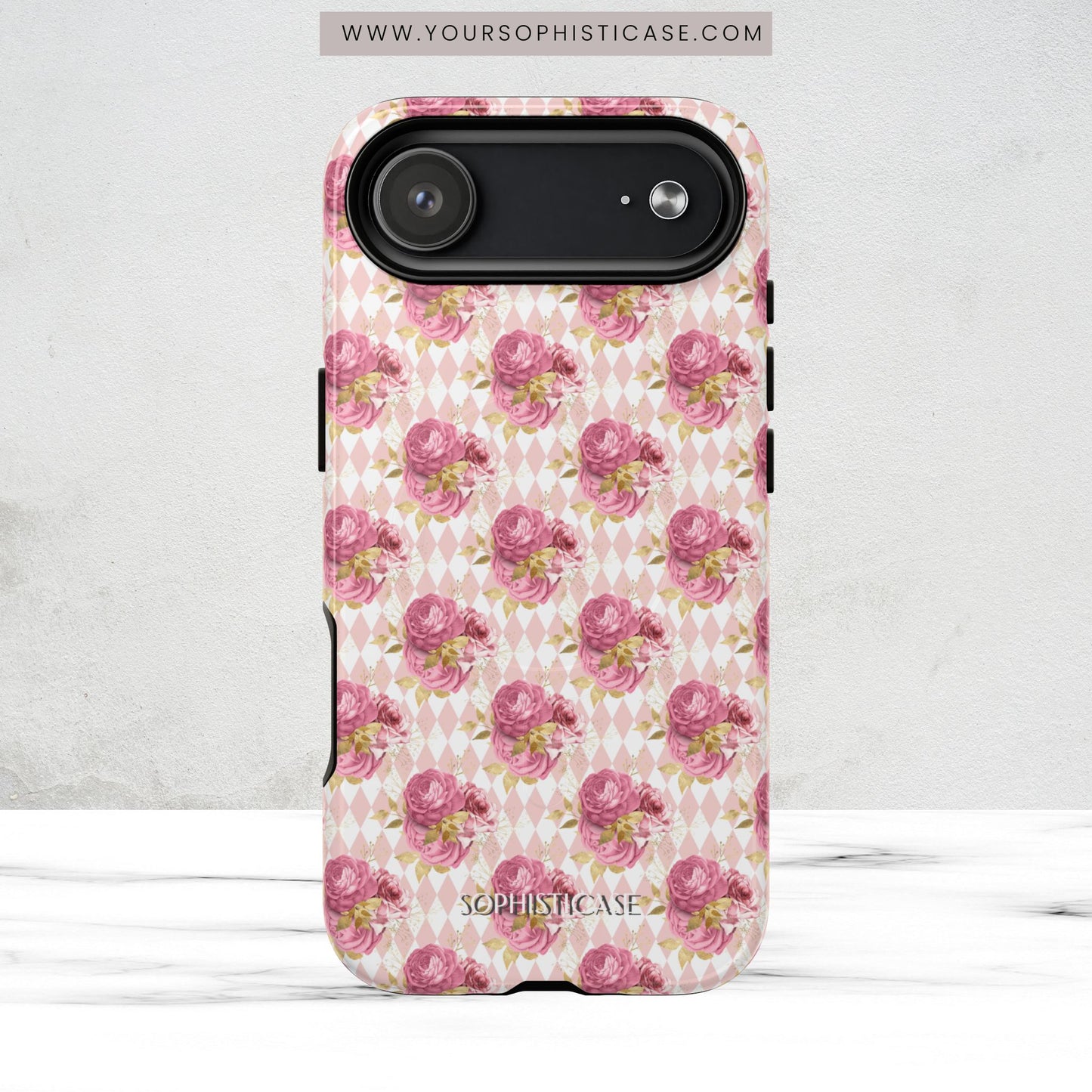 Rose Diamond Romance in Sienna - Magsafe Case