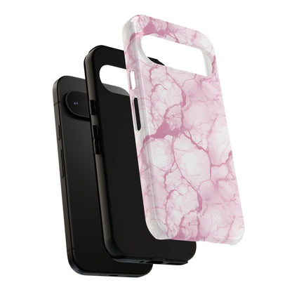 Marble Opulence in Pink - Tough Phone Case