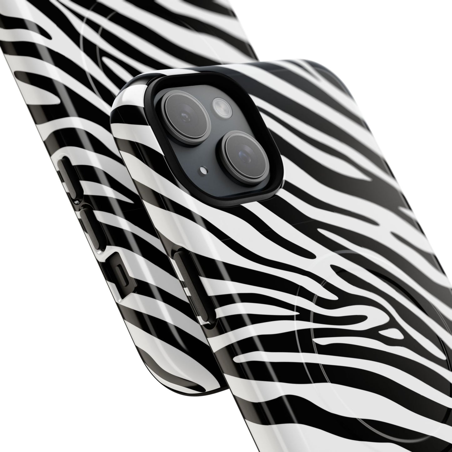 Dark Thoughts in Urban Zebra - iPhone Magsafe Case