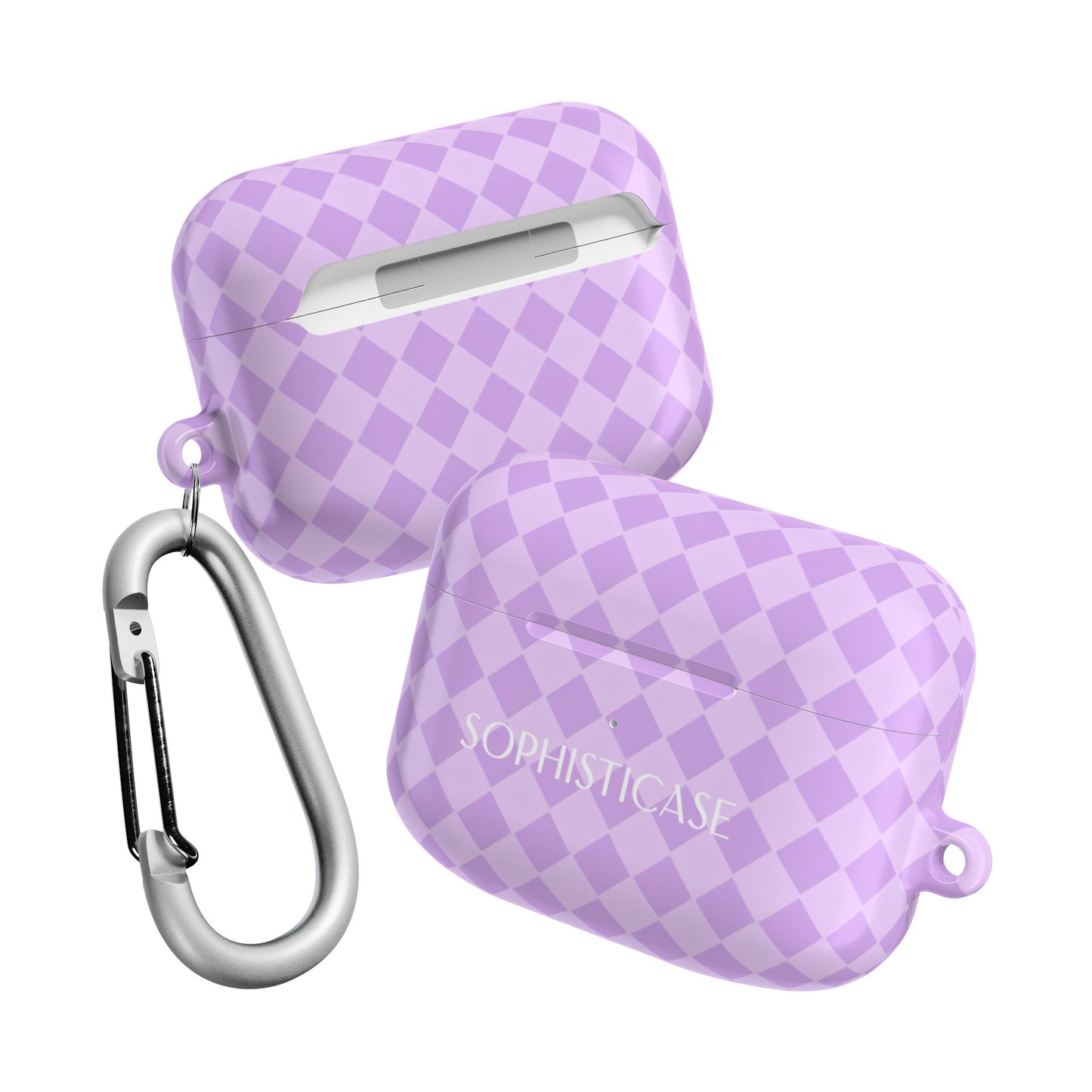 AirPod Cases - Diamond Diva in Pastel Purple