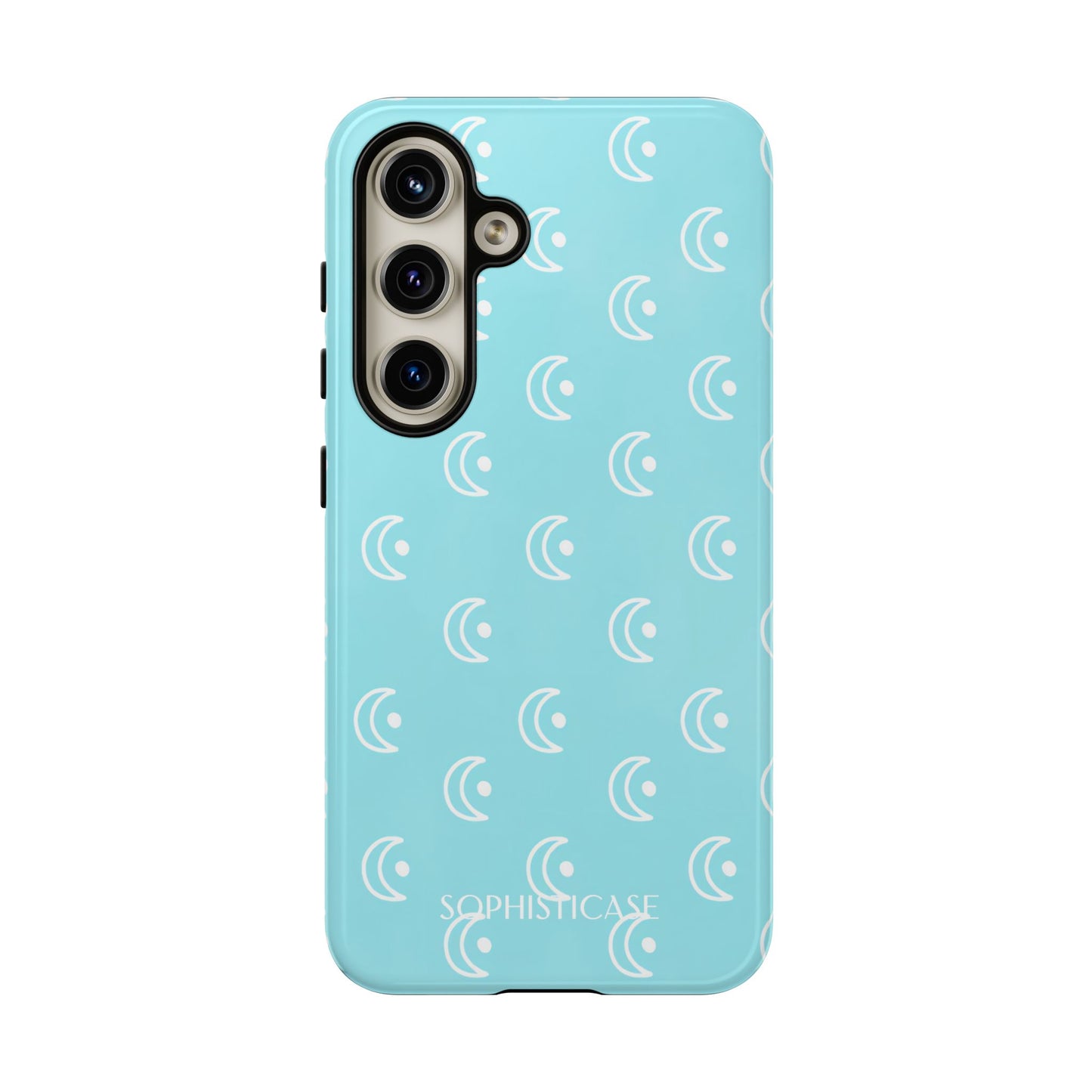 Moon Phase in Aqua - Tough Phone Case for Samsung Galaxy