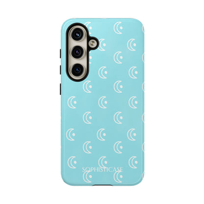 Moon Phase in Aqua - Tough Phone Case for Samsung Galaxy