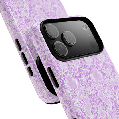 Luxe Lace in Purple - Magsafe Case